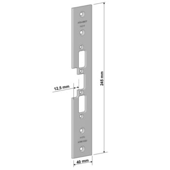 Mounting post 965-W