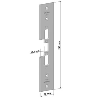 Mounting post 975-W