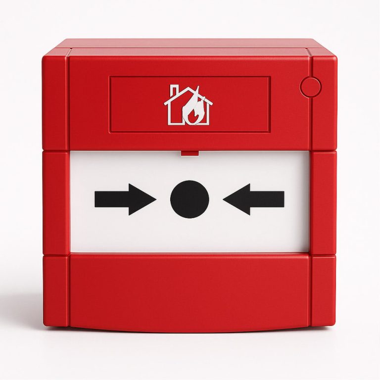 Fire Alarm Button - Fire Alarm Button Red Alternating LK-50R – Resettable without Glass Replacement