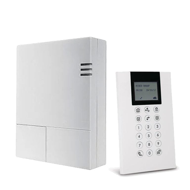 Zestaw alarmowy RISCO LightSYS Air z klawiaturą – biały