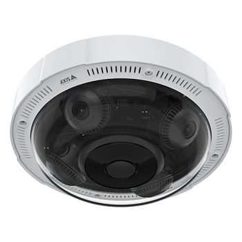 AXIS P3737-PLE 4x5MP IP-kamera med multidirektionell panoramautsikt, 3,2-8,1 mm objektiv, vit
