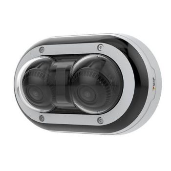 AXIS P4705-PLVE P47-serien, 2x2MP Zipstream 360° 2,5x optisk zoom Multisensor IP Panoramic Dome-kamera, 3,26-8,12 mm varifokalt objektiv, IP67