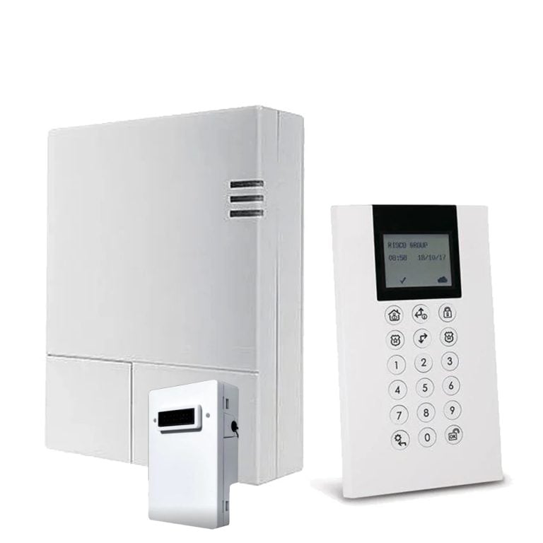 Zestaw alarmowy RISCO LightSYS Air z klawiaturą i 4G – biały
