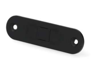 Eindplaat Touch Matzwart