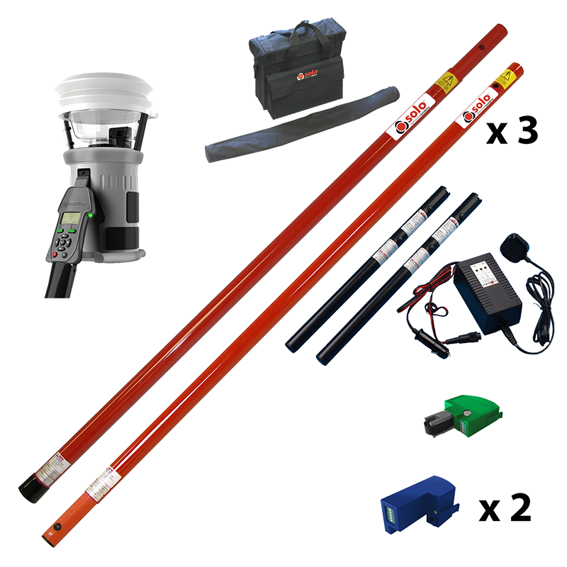 Kit de prueba Testifire 2001 altura de prueba 7,3 m (Calor + CO + Humo) - Bolsas