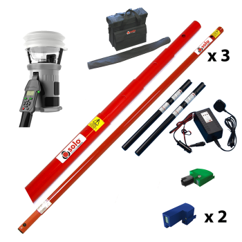 Provkit Testifire XTR2 provningshöjd 9,3 m (Värme + CO + Rök) - Väskor