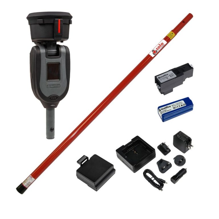 Kit de test Testifire XTR2, hauteur de test 4 m (chaleur + fumée)