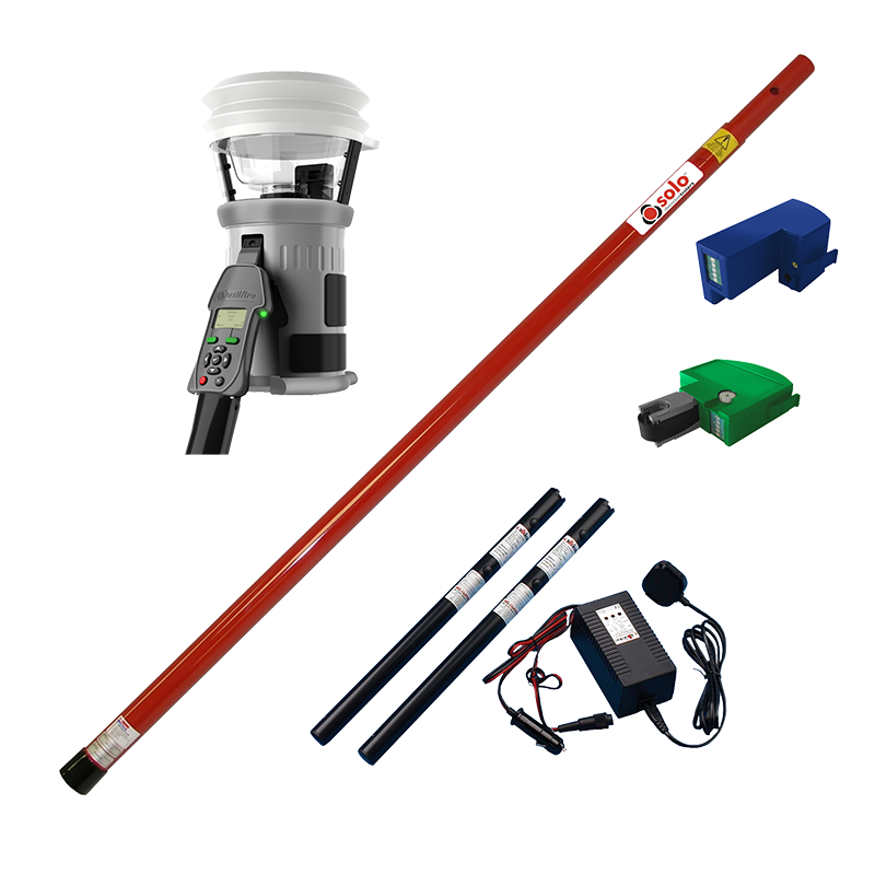 Kit de test Testifire 2001, hauteur de test 4 m (Chaleur + CO + Fumée)