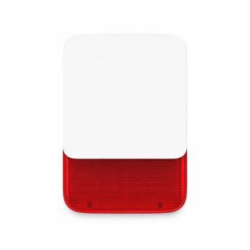 SecureX SirenGuard – Indoor siren 110dB with strobe light (Long Range)