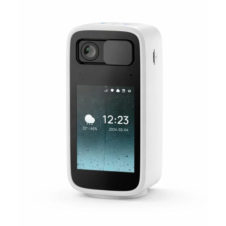 SecureX Vision R7 Heimkamera (4 MP) mit Bildschirm | Videoanruf | 2,4-GHz-/5-GHz-WLAN