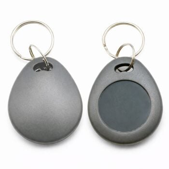 Mifare 1k Classic Droppen Grijs – Sleutelhanger (Mifare 13,56 MHz)