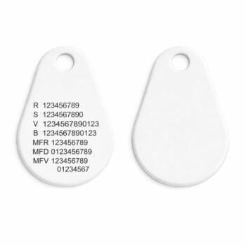 Combinatietag EM4200 + Mifare4k® - Alarmtoegangscontrolesysteem Wit - Pro