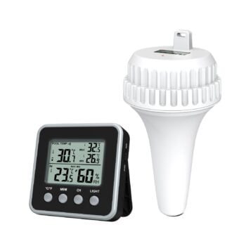 Trådlös Pooltermometer med Digital Display för Pool, Spa & Badtunna