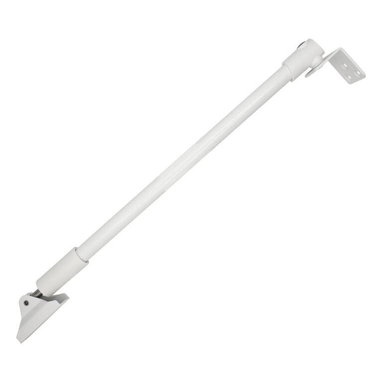 ASSA ABLOY 533T/1 Türstopper – Weiß – Nach innen öffnende Tür – 500–700 mm