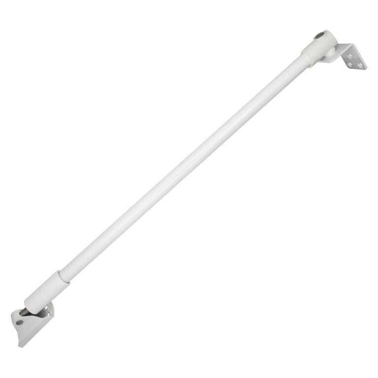ASSA ABLOY 533T/2 Türstopper – Weiß – Nach innen öffnende Tür – 700–910 mm