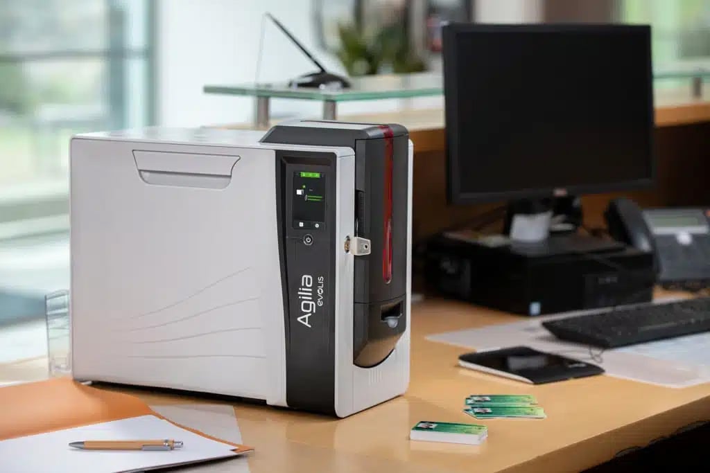 Evolis Agilia Simplex kortskrivare