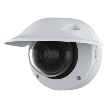 AXIS Q3628-VE Q36-serien, 8 MP Zipstream IP Dome-kamera, 6,2-12,9 mm varifokalt objektiv, IP66, vit