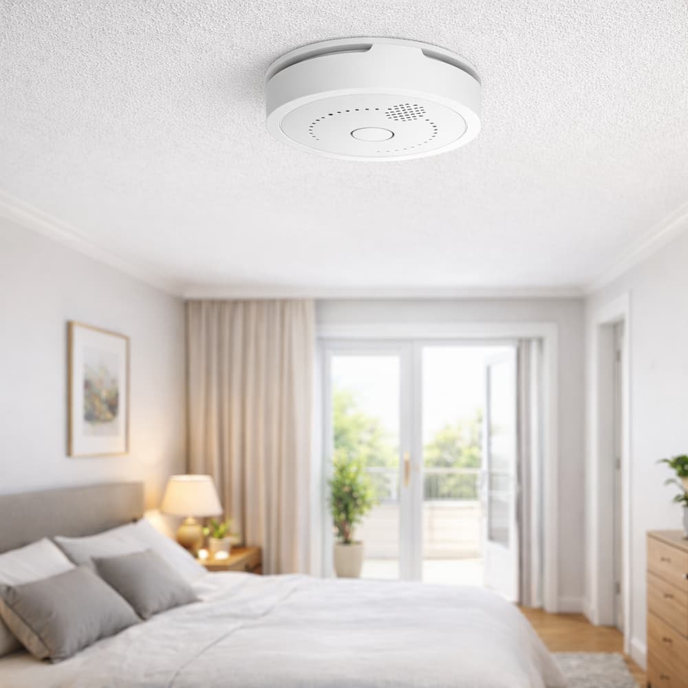 Détecteur de fumée SecureX SmokeGuard – EN14604, pile d'une durée de vie de 10 ans – Image 2