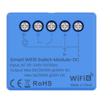 Stonehouse Smart WiFi-relémodul 8A / 2000 watt 1 kanal