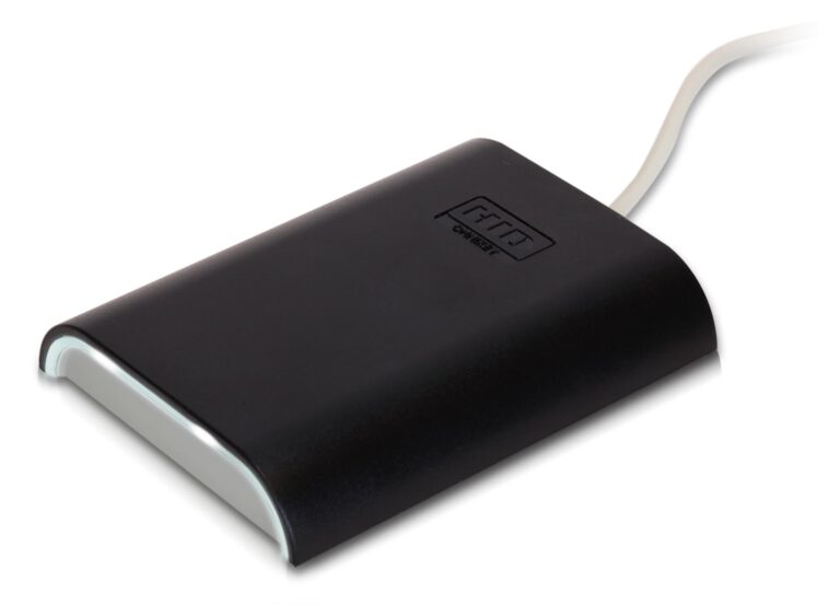 HID Omnikey 5427 CK Gen2 med USB-kort Kontaktløs smartkortleser med tastaturkile