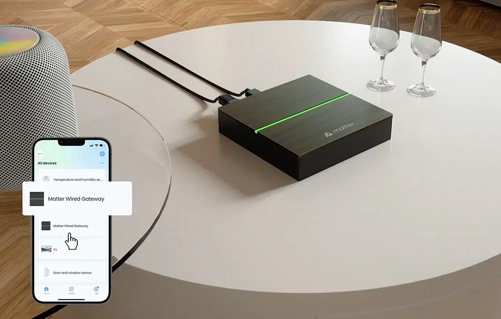 Multihub GW60-Matter Trådbunden ZigBee-gateway med stöd för Matter, ZigBee och Thread för Smarta Hem - Image 3