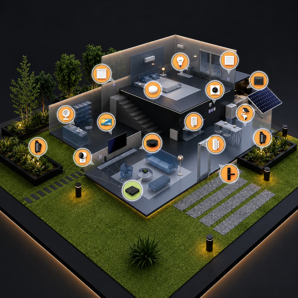 Multihub GW60-Matter Trådbunden ZigBee-gateway med stöd för Matter, ZigBee och Thread för Smarta Hem - Image 5