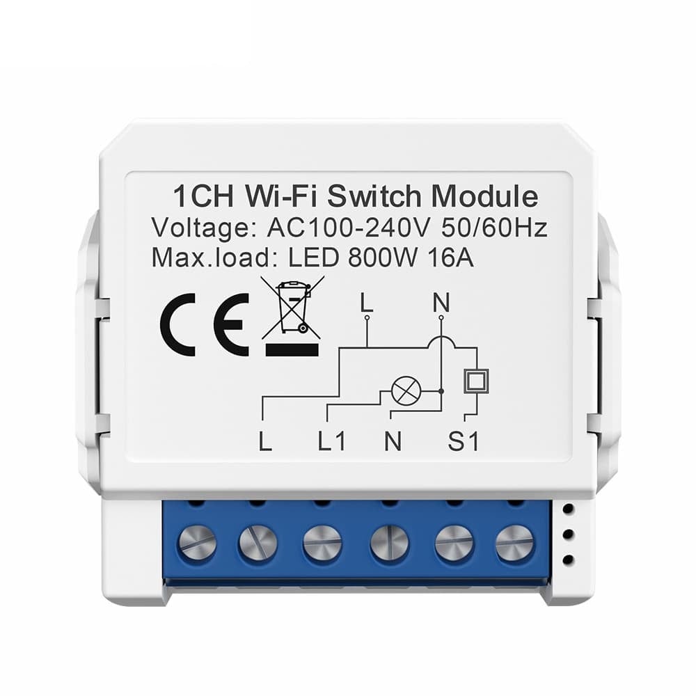 Stonehouse Smart WiFi Relä 1 Kanal - Smart Brytare via App