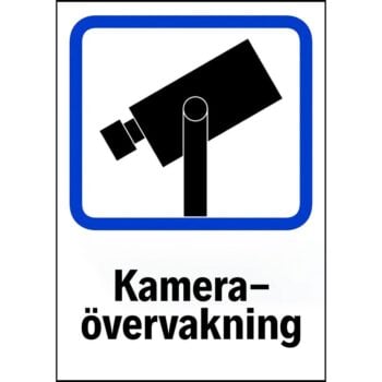 Schild „Videoüberwachung“ – Aluminium