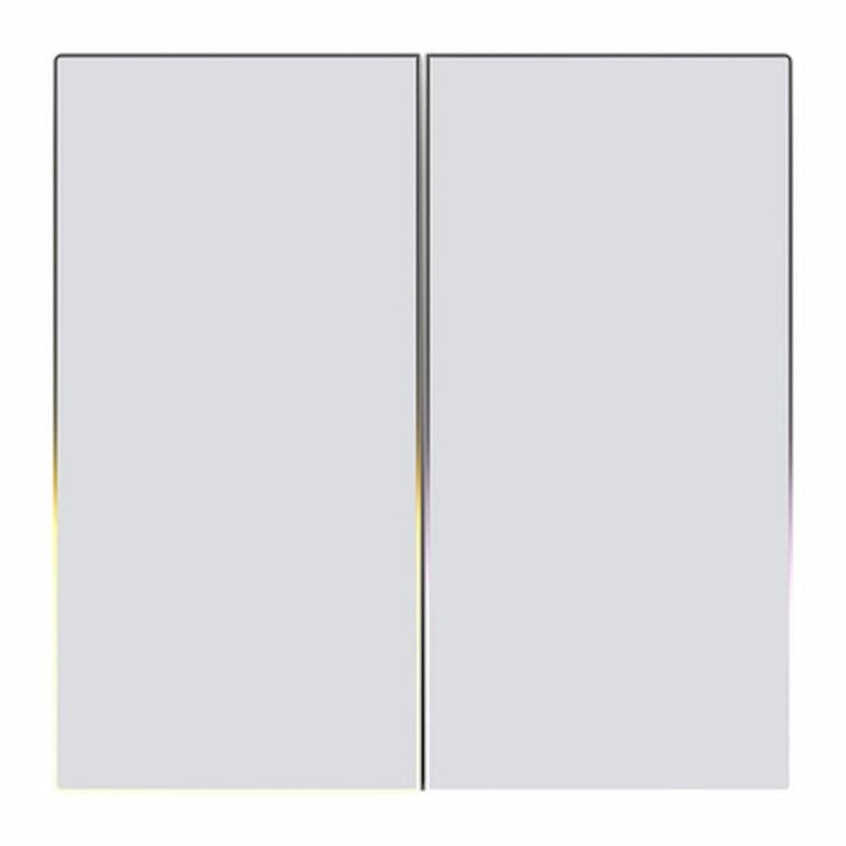 Stonehouse Smart Zigbee Strömbrytare 2-Kanaler Blade - Ambient LED - Vit