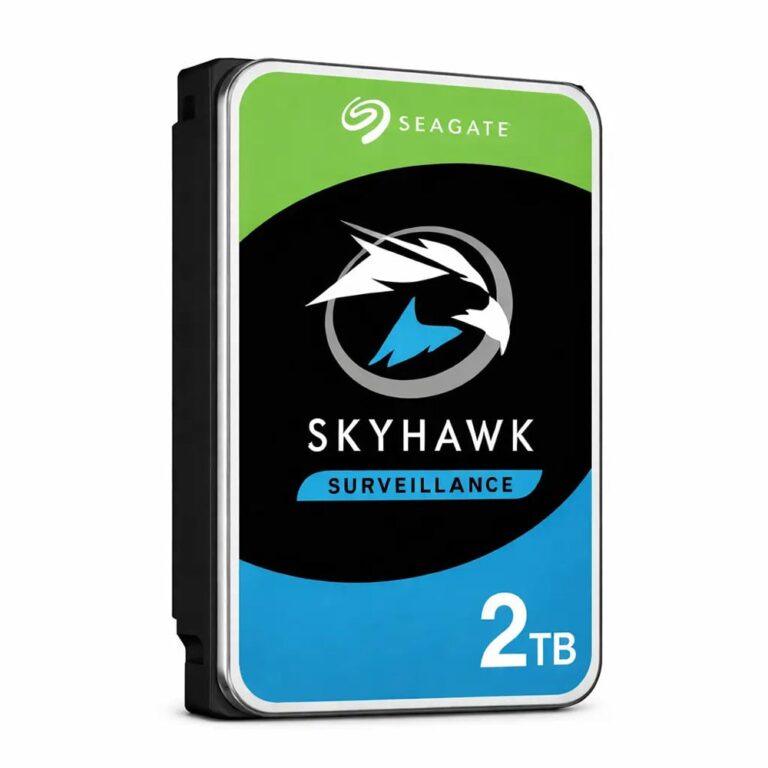 Seagate SkyHawk 2TB HDD - Hårddisk för Kameraövervakning - ST2000VX017