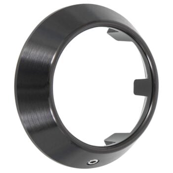 ASSA ABLOY Cylinderring Rund 13 mm Mattsvart