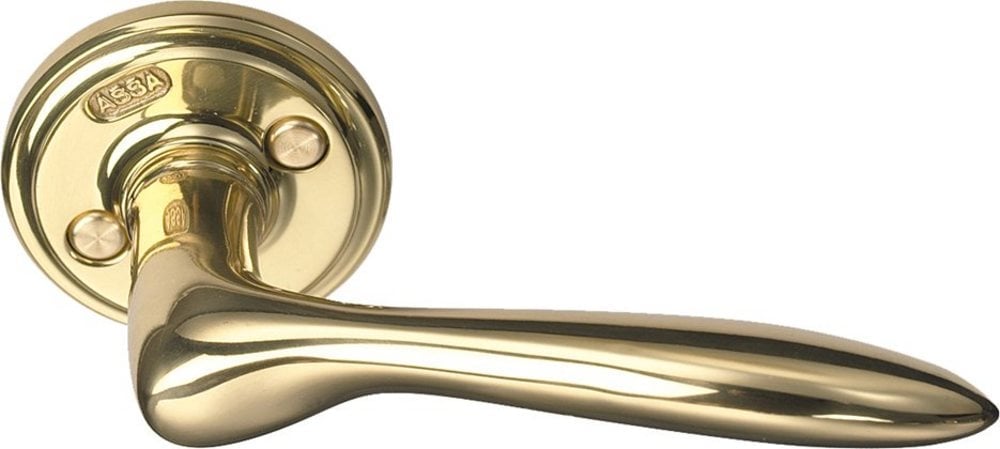 ASSA ABLOY Dörrhandtag 1956 Polerad Mässing