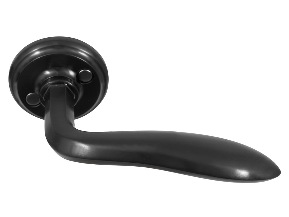 ASSA ABLOY Dörrtrycke 1918 Mässing Mirus Mattsvart