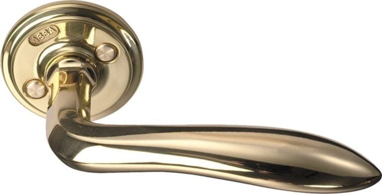 ASSA ABLOY Dörrtrycke 1918 Polerad Mässing