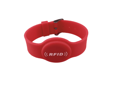 RFID Bracelet adjustable size Mifare1k Color: Red